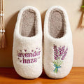 Women’s "Lavender Haze" Fuzzy Slippers with a gentle fuzzy feel