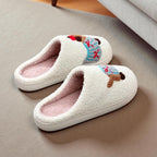 Women's Soft Dachshund Sausage Dog Plush Slippers